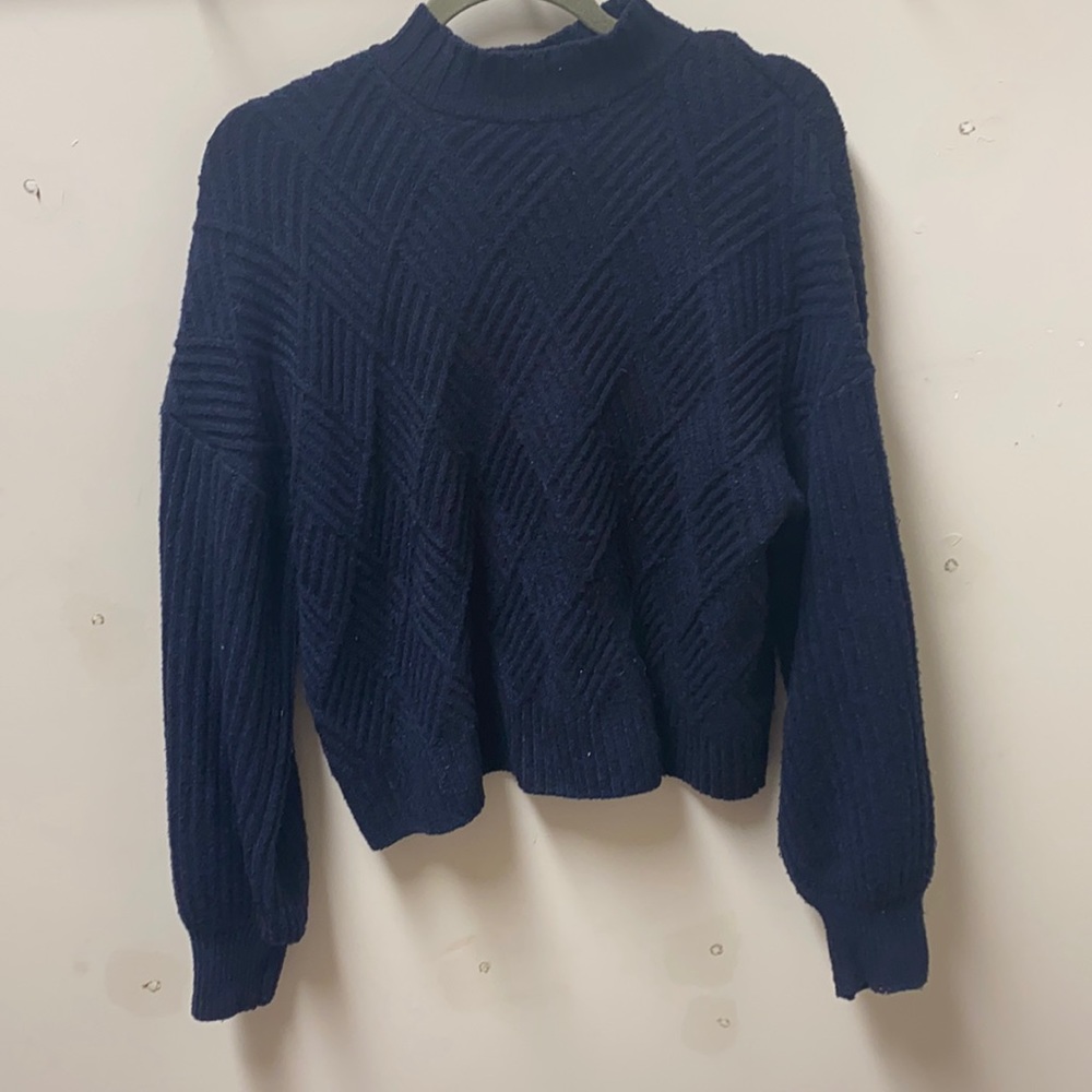 Navy sweater